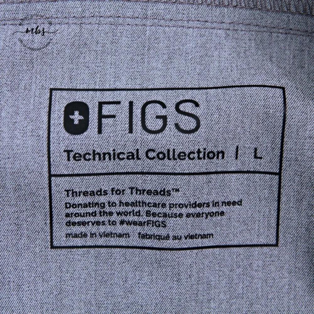 NWT Figs Tansen Jogger 2.0 Scrub Pants Gray Men L‎ Style MXXSW2004